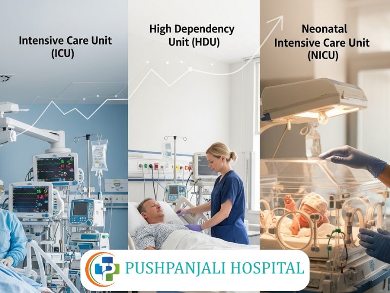 Difference Between ICU, HDU, and NICU: Which One Do You Need?