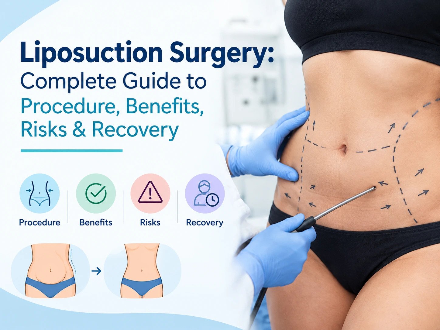 Liposuction Surgery: Complete Guide to Procedure, Benefits, Risks & Recovery